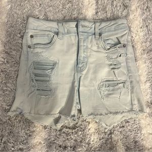 American eagle , women stretch shorts, size 4